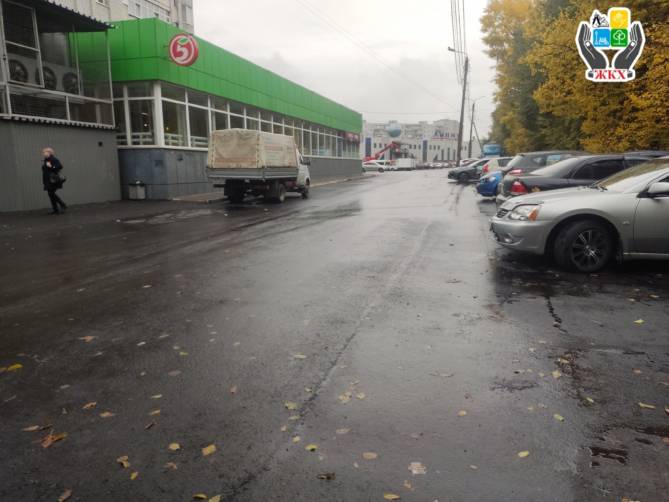 В Брянске дождался ремонта внутриквартальный проезд за «Линией» в Советском районе