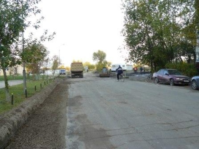 В Дятьково расширят дорогу в 13-м микрорайоне