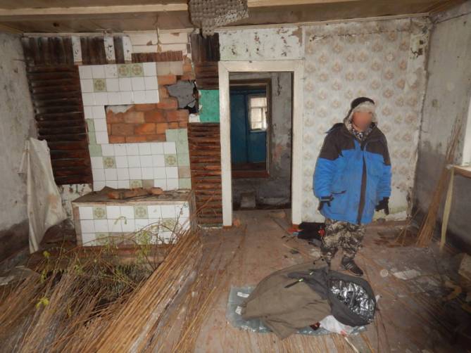 В Брянске бомж из Тюмени обчистил жилой дом и устроил пожар