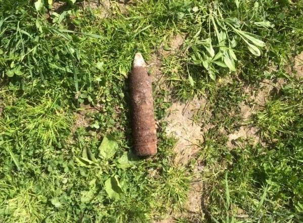 В Брянской области нашли артиллерийский снаряд и гранату Миллса