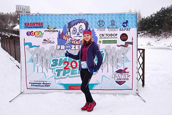 Сотрудница брянского УФСИН победила в зимнем трейл-забеге