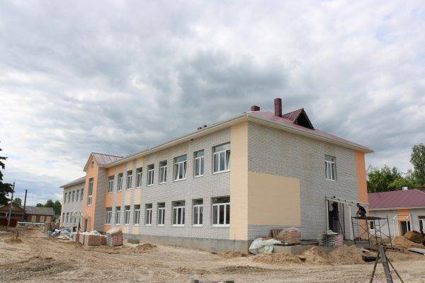 В Навле новый корпус основной школы откроют к 1 сентября