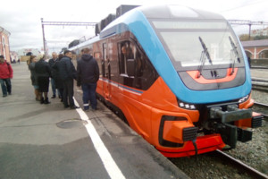 В Брянске прибыли современные пригородные поезда