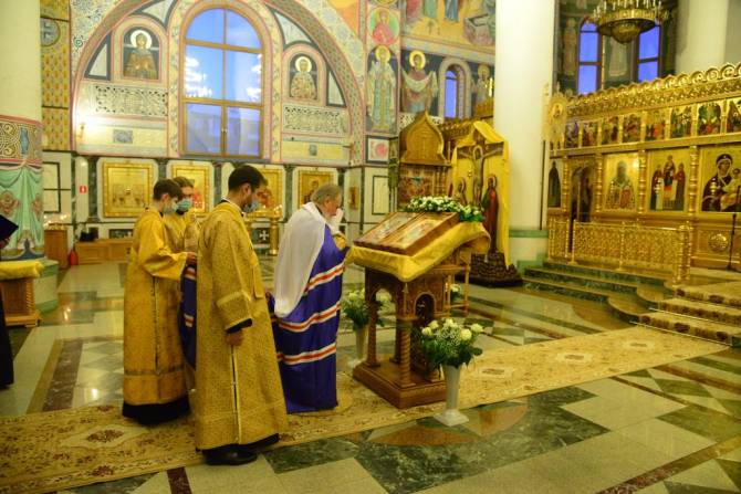 В Брянске почтили память благоверного князя Александра Невского