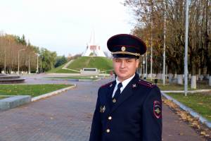 Народным участковым Брянской области стал старший лейтенант Виктор Филиппов
