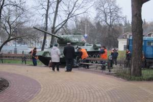 В Брянске рассказали историю установленного в сквере Морозова танка