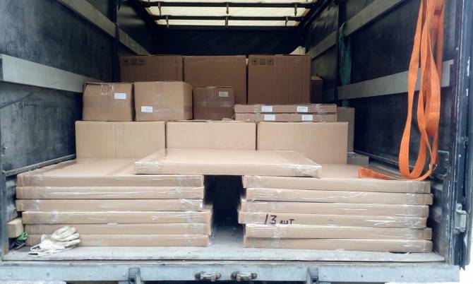 Брянщина отправила на Донбасс 60 тонн стройматериалов