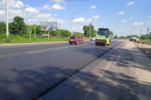 В Брянской области заасфальтировали два участка трассы на границе с Калугой
