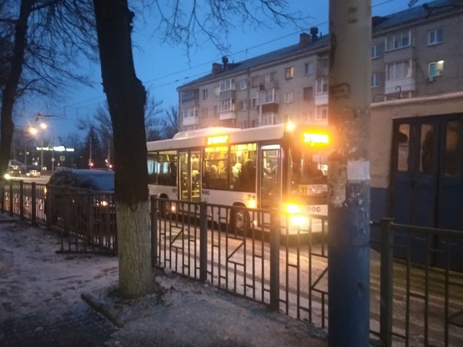 По Брянску начали курсировать автобусы МАЗ