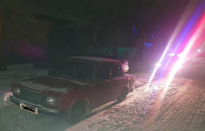 По Новозыбкову гонял пьяный 22-летний водитель «ВАЗ»