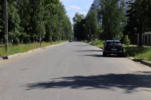 В Брянске завершился капитальный ремонт улицы Медведева