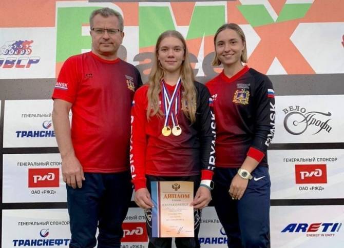Брянская велосипедистка взяла «золото» на первенстве России