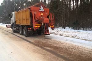 В Брянской области на расчистке дорог задействовали 239 единиц техники
