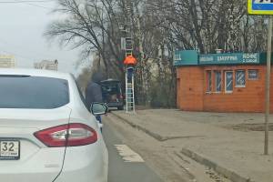 В Брянске на Станке Димитрова установили дорожную камеру