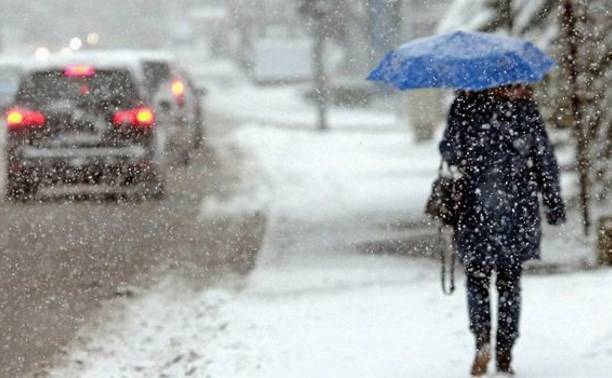 Брянских водителей предупредили о сильном снегопаде и гололёде