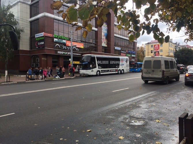 В Брянск заплутал автобус Филиппа Киркорова