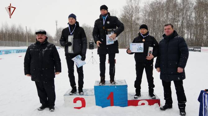 Брянские росгвардейцы стали призёрами соревнований по лыжным гонкам