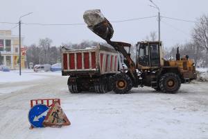 За сутки из Брянска вывезли около 3 тысяч тонн снега