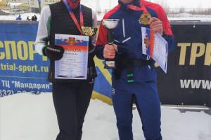 В Брянске прошел чемпионат области по лыжным гонкам