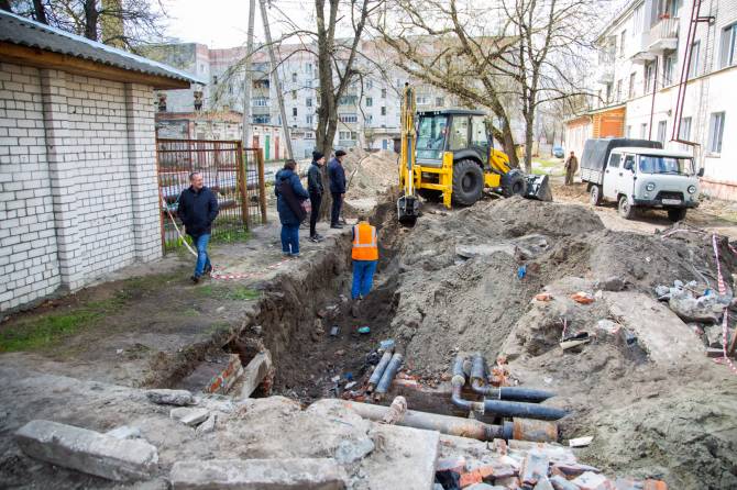 В Брянске переделывают кривой ремонт улиц Пушкина и Димитрова