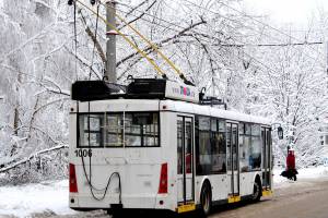 В Брянске изменится график движения троллейбуса №5