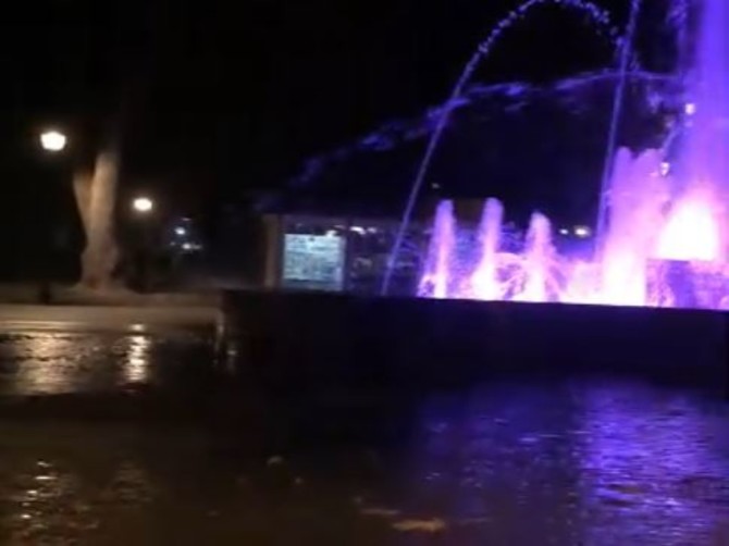 Брянцы возмущены неисправной работой фонтана в Круглом сквере