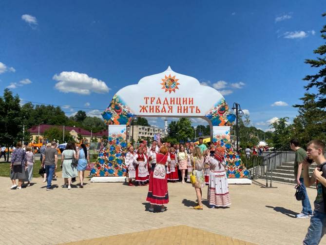 Брянский фестиваль «Славянское единство» посетили уже больше 10 тысяч человек