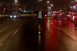 В Брянске на дорогах поймали 14 пьяных пешеходов