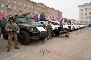 Брянские росгвардейцы получили в День города 20 современных бронеавтомобилей
