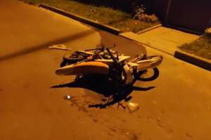 Под Брянском 16-летний байкер врезался в иномарку с пьяным водителем