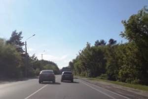 В Брянске оштрафовали водителя за наглый выезд на встречку