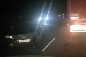 Под Калугой брянская Toyota Camry попала в ДТП