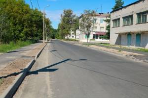 В Брянске завершается ремонт улицы Вокзальной