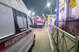 В Брянске произошёл пожар в заброшке на набережной