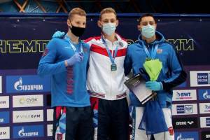Брянский пловец Илья Бородин завоевал второе золото на чемпионате России