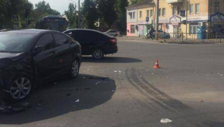В Брянске пьяный водитель устроил ДТП и разбил голову