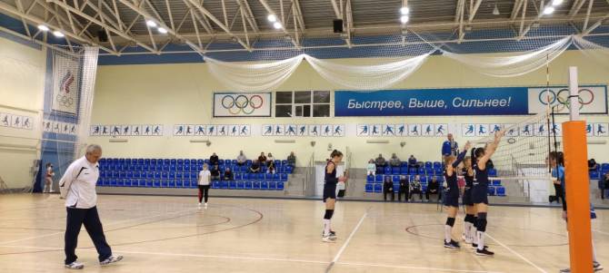 Брянские волейболистки разгромили соперниц из Воронежа