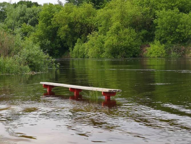 На брянских реках из-за ливней ожидается повышение уровней воды