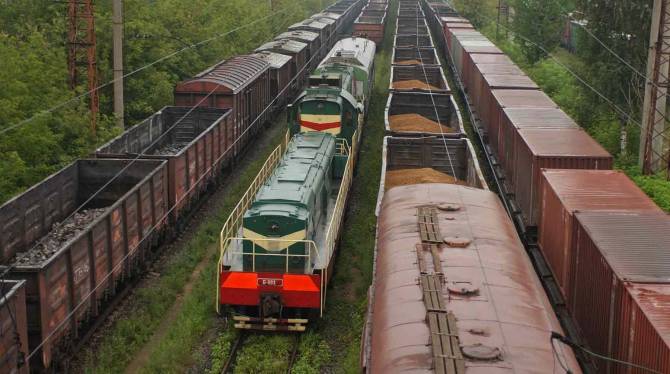 С начала года из Брянщины по железной дороге отправлено 1,4 млн тонн грузов