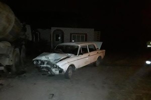 В Брянске пьяный водитель ВАЗ протаранил бетономешалку
