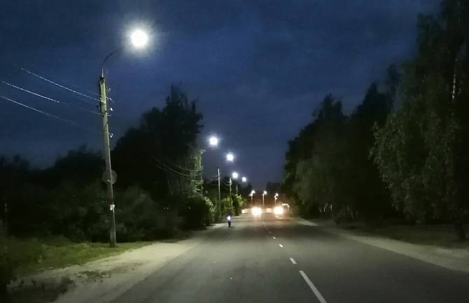 В Новозыбкове едва ли не удвоили расходы на освещение улиц