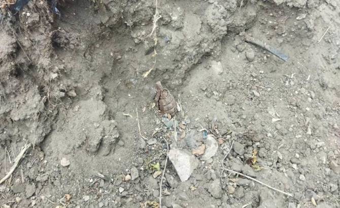 В Фокинском районе Брянска во время строительных работ нашли гранату Ф-1