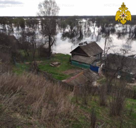 В Трубчевском районе затопило дом и 18 приусадебных участков