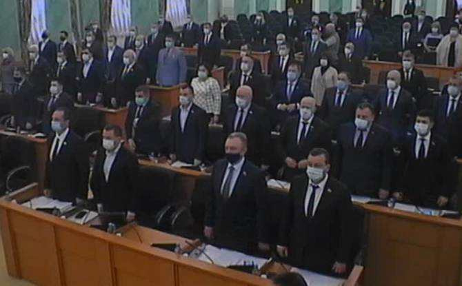 В Брянске началось 24-е заседание областной думы