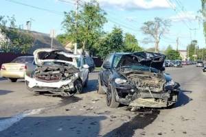В Брянске в ДТП на Городище пострадали два водителя