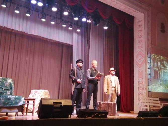 В Белых Берегах представили музыкальный спектакль «Томик Пушкина»