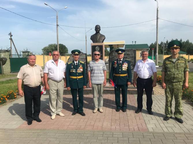 На Брянщине почтили память партизана-пограничника Николая Сушанова