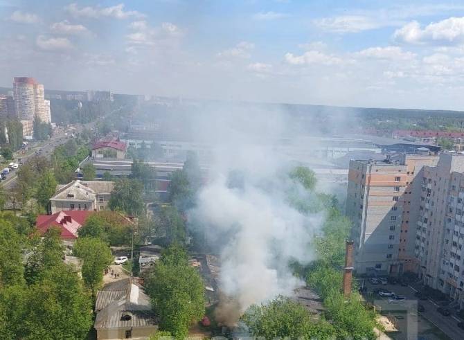 В Фокинском районе Брянска заметили клубы дыма