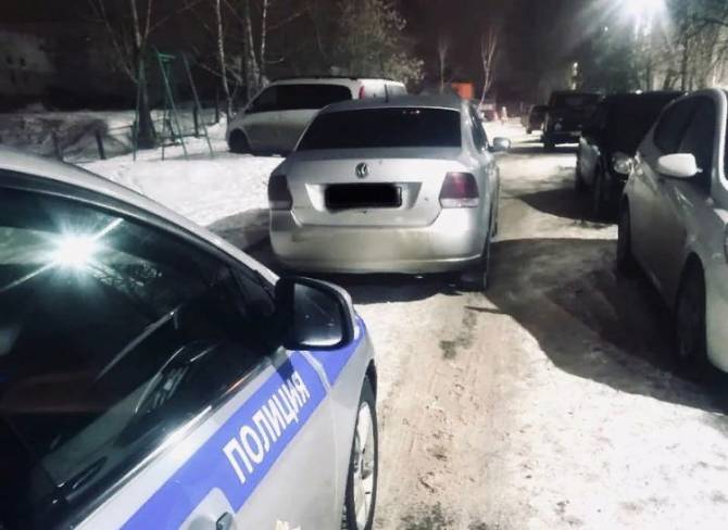 В Новозыбкове рано утром поймал пьяного 21-летнего водителя