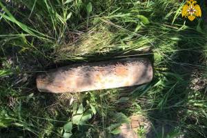В Почепском районе обезвредили старый военный снаряд